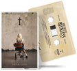 The Pretty Reckless - Dear God cassette cover with cappuccino swirl cassette shown