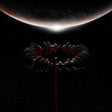 Muse "The Wow! Signal" album cover featuring Artistic depiction of a futuristic spacecraft with a red laser beam against a dark space background.
