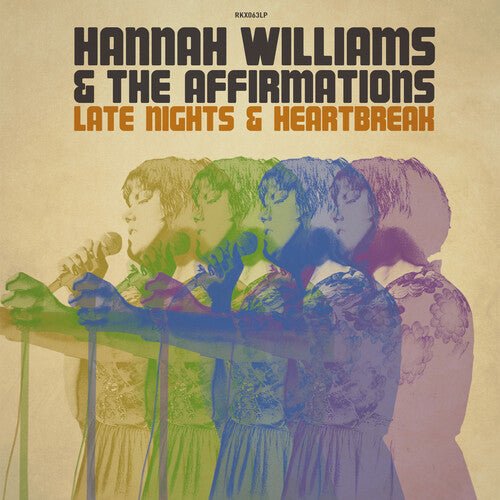 Hannah Williams & The Affirmations - Late Nights and Heartbreak album cover.