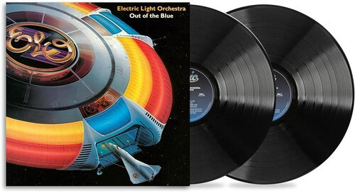 ELO - Out of the blue album cover and 2LP vinyl