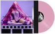 'Madonna Confessions II' album cover featuring Madonna draped in pink fabric. Shown with a pink vinyl record
