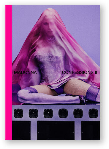 Album cover of 'Confessions II' by Madonna with a purple and pink color scheme.