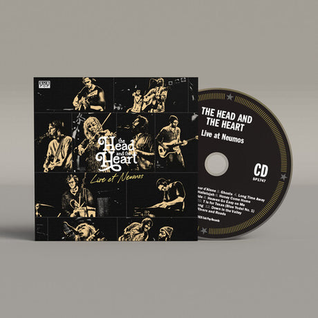 The Head And The Heart "Live at Neumos" album cover and cd with album title