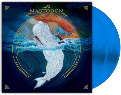 Mastodon - Levithian album cover and blue vinyl