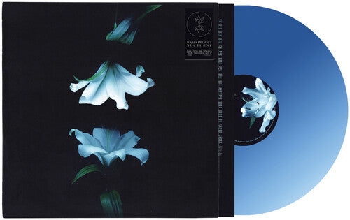 Wasia - Nocturne album cover with Blue Colored Vinyl Shown