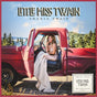 Shania Twain "Little Miss Twain" album cover featuring Shania in a red truck with scenic background