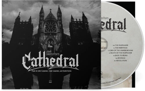 John Carpenter's "Cathedral" album cover and cd cover