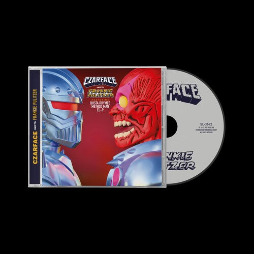 Czardface Meets Frankie Pulitzer CD case, and part of the CD visible