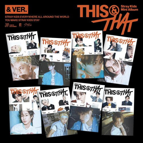 Stray Kids "This & That" (& Version) album cover variants 