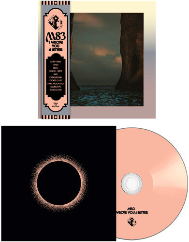 M83 - I Wrote You A Letter CD cover with Pink CD cover shown on white background