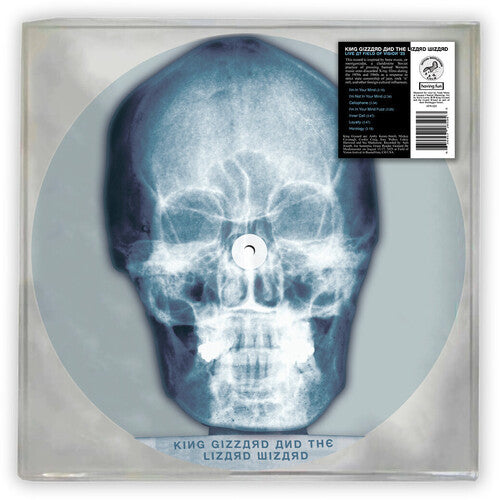 King Gizzard And The Lizard Wizard - Skull X-ray Picture Disc Vinyl in Clear Sleeve with Hype Sticker