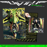 Graphic of the NCT 127 - Blingy (JET Poster version) (TAEYONG version) album cover, poster, and lyric insert.