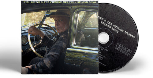 Neil Young & The Chrome Hearts - Second Song album cover with CD shown