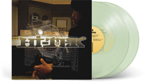 Hi-Tek - Hi-teknology album cover with clear vinyl shown