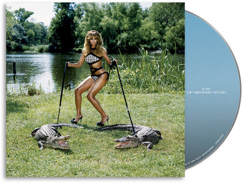 Beyoncé - B'day (20th Anniversary Edition) CD case, with part of the CD itself visible as well.