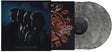 Greta Van Fleet "Palace for the people" album cover, shown with an autographed insert and 2 smokey gray marbled vinyl records