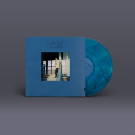 Joe Webb "Neath Beat" album cover with ore blue vinyl.
