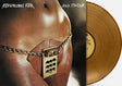 Jack McDuff "Sophisticated Funk" album cover shown with a brown colored vinyl record