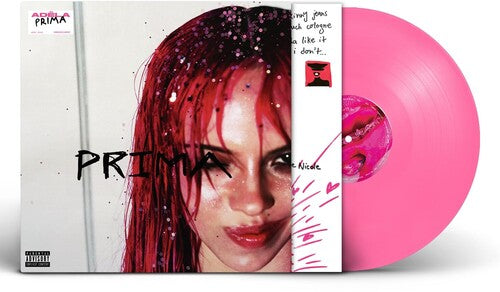 ADÉLA - PRIMA album cover and pink vinyl