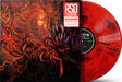 Carnage "Dark Recollections" album cover shown with a red and black marble colored vinyl record