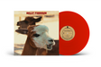 Album Cover for Kelly Finnigan B-Sides, Singles, & Forgooten Gems showing goats and a fire red vinyl record