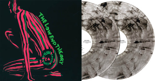 A Tribe Called Quest - The Low End Theory album cover and 2LP smokey vinyl