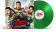 Jonas Brothers - A Very Jonas Christmas Movie album cover and green vinyl 