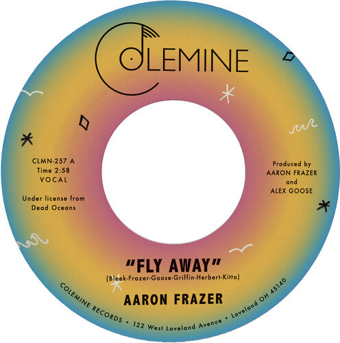 Aaron Frazer - Fly Away / Play On 7" single. 