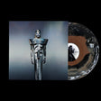Adam Lambert - Adam album cover and brown, tan, and black marble vinyl