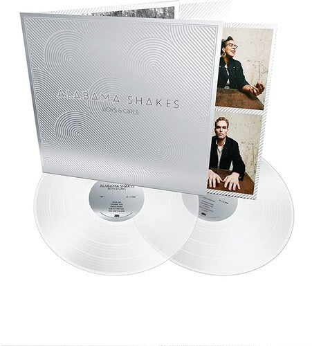 Alabama Shakes - Boys & Girls 10th anniversary edition album cover shown with 2 clear colored vinyl records and a printed inner sleeve