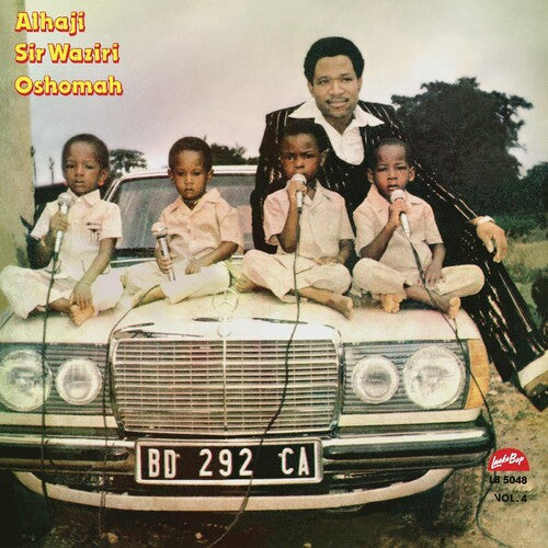 Alhaji Waziri Oshomah - Vol. 4 album cover. 