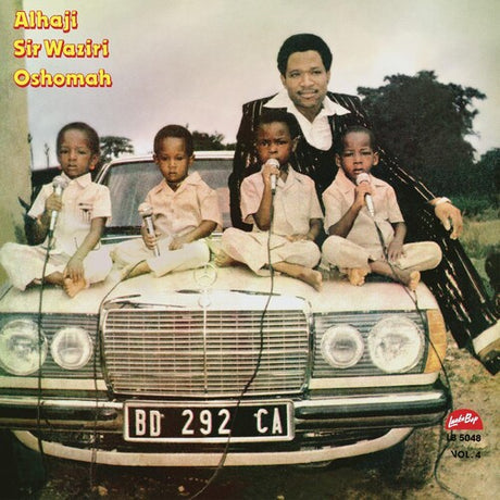 Alhaji Waziri Oshomah - Vol. 4 album cover. 
