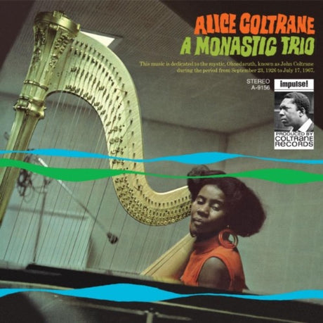 Alice Coltrane - A Monastic Trio album cover. 