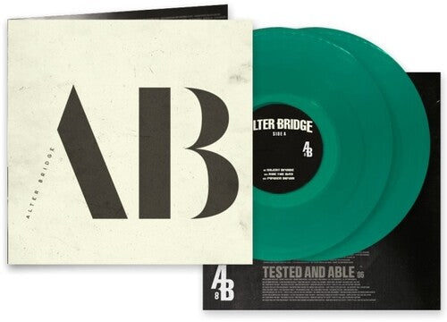 Alter Bridge -  Alter Bridge album cover and 2LP green vinyl