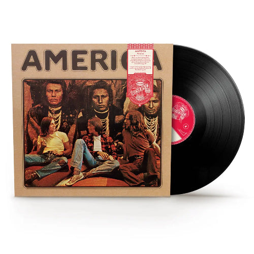 America - America album cover and vinyl