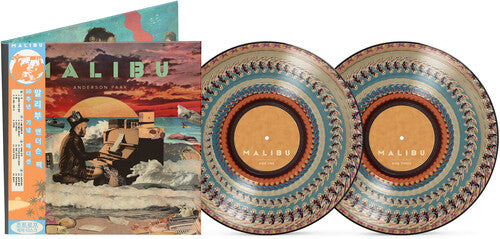  Anderson.Paak - Malibu album cover and 2LP zoetrope vinyl