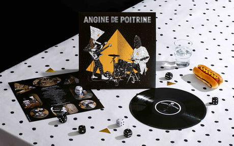 Angine De Poitrine - Vol II album cover, insert, and vinyl