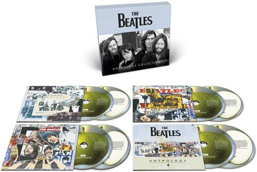 Beatles - Anthology Collection album cover and CDs. 