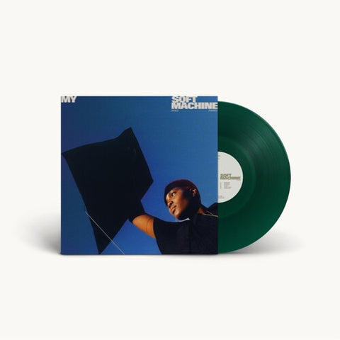 Arlo Parks - My Soft Machine album cover with green vinyl record