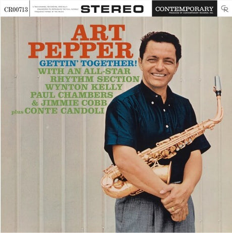 Art Pepper - Gettin' Together album cover. 