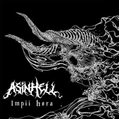 Asinhell - Impii Hora album cover. 