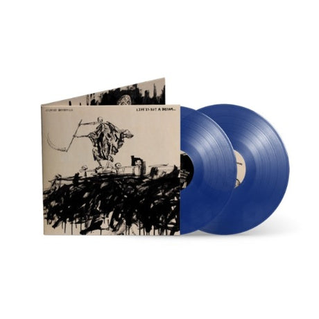 Avenged Sevenfold - Life Is But A Dream album cover and 2LP blue vinyl. 