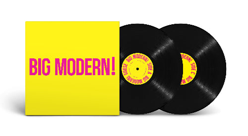 Goose - BIG MODERN! album cover and 2LP black vinyl. 