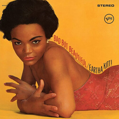 Eartha Kitt - Bad But Beautiful album cover. 