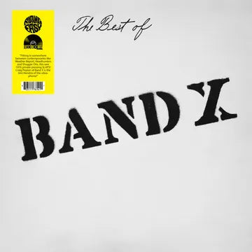 Band X the Best Of album cover art