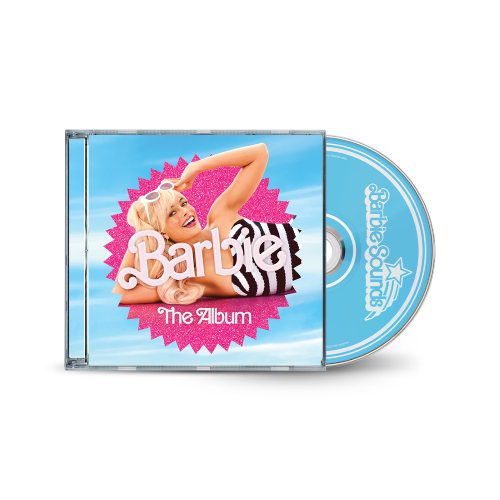 Barbie The Album CD cover with light blue CD