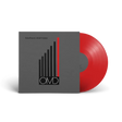 OMD - Bauhaus Staircase album cover and red vinyl. 
