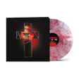 Beartooth - Pure Ecstasy album cover and clear vinyl with red and purple marble 