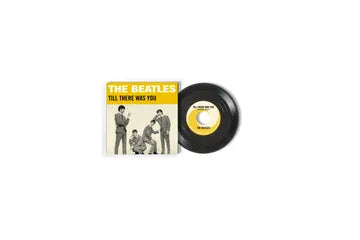 The Beatles Til There Was You album cover and 3 inch vinyl