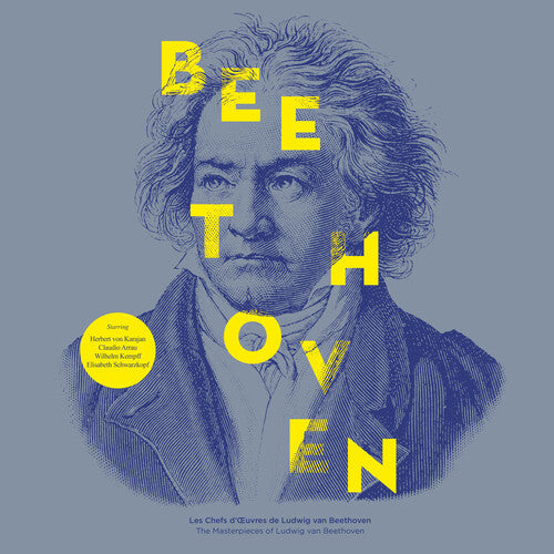 Beethoven - Les Chefs D'Oeuvre album cover. 